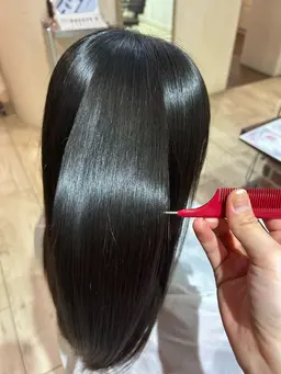 ストレート＋トリートメント＋ショートスパ