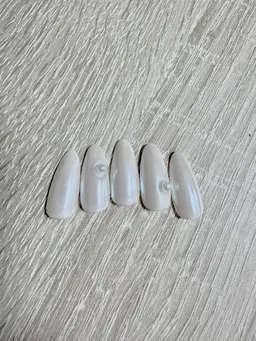 ワンカラーミラーネイル