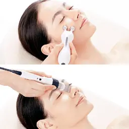【小顔⭐️毛穴集中ケア】EMS表情筋リフトアップ& 毛穴ケアでスッキリした肌印象の超音波洗浄⭐️たるみケア、透明感UP