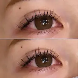 💫オフ込み ワンホン風レイヤーラッシュ140本〘 LED変更＋800円〙付け足し不可·オフ必須