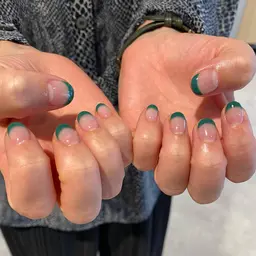 【オフ有】💎フレンチ/グラデーション💎(クリアベース)