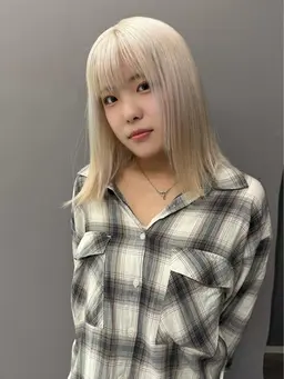 【ケアブリーチ menu🫧ྀི】ブリーチ＋カラー＋前処理