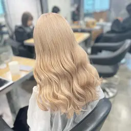 ❤️‍🔥期間限定❤️‍🔥【ハイトーンカラー】💖ダブルカラー+トリートメント💖🫧ケアブリーチ込🫧髪質改善🫧