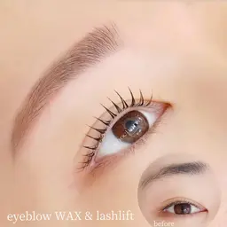 人気No2⋆⸜【初回限定】🌷⸝‍⋆まつげパーマ＆アイブロウワックス🐾アイブロウメイク付き