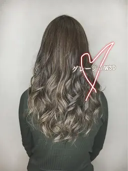 【💕透明感◎外国人風】似合わせ小顔カット + ハイライトW３Dカラー + 美潤TR