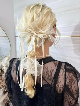 🤍🎀【結婚式や同窓会などにおすすめ✨】お呼ばれヘアセット🎀🤍