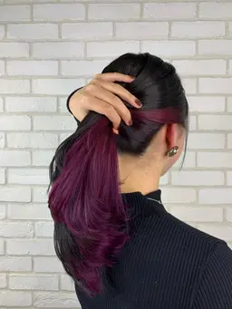 インナーカラー・イヤリングカラー+tre     （ケアブリーチ込み）