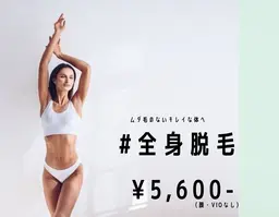 全身脱毛【顔VIOなし】