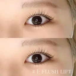 【中顔面短縮効果🩶】似合わせまつげパーマ上下セット🎀パリジェンヌ上下に変更可能🉑