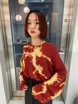 カラー＋メンテナンスカット