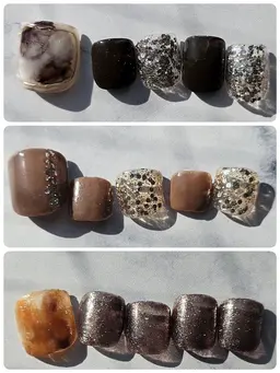 【オフなし】フットデザイン3種🐾