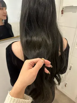 カラー+選べるAujua shampoo🥣🫧