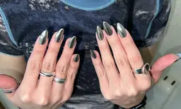 ミラーネイル　ワンカラー