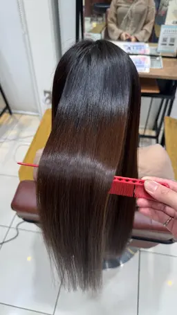 時短施術♪速さとクオリティの両立✨️髪質改善ストレート