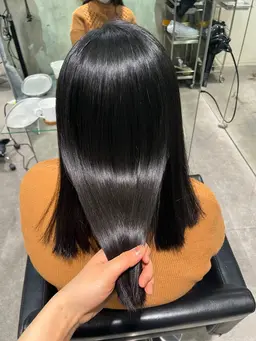 ♡女性限定♡カット+髪質改善縮毛矯正+ベースTr