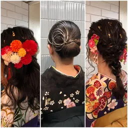 卒業式袴+ヘアセット