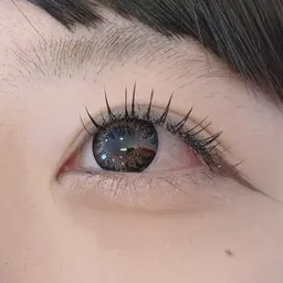 エクステ【フラットラッシュ（🤎ブラウンのみ）120本までつけ放題❤️‍🔥※オフある方は+500円