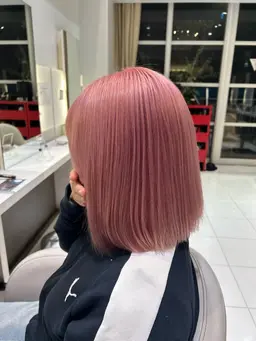 ダブルカラー🍒🍋(ケアブリーチ)