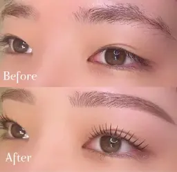 🩶 🐨 minimo限定価格 🩶🐨韓国風束感まつ毛パーマ&アイブロウワックス🩶(間引きあり)<setmenu>