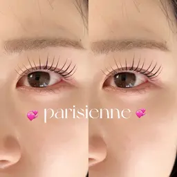 【目頭の短い毛もしっかり!】パリジェンヌで根元からしっかり立ち上げ目力UP‼︎❤️🔥