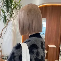 渋谷｜ボブ限定　カット＋ケアブリーチ＋TR（ダブルカラー相談）