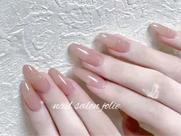 スカルプorチップ10本とワンカラーコース　500色以上選び出来ます　角質ケア込み11470