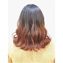 ＃デザインカラーしたい方必見!!カット＋全体カラー＋グラデーションorインナーカラー ＋ケアブリーチ{20%off}