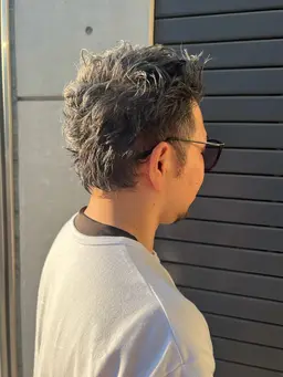 メンズ限定⭐️カット＋ワンカラー＋炭酸泉＋ヘアケアトリートメントがセットになったコースです