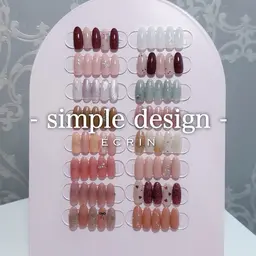 人気No.1 シンプルデザインコース💫