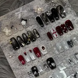 自爪✨冬限定・成人式お得定額アートA¥7920🎀🤍💎✨