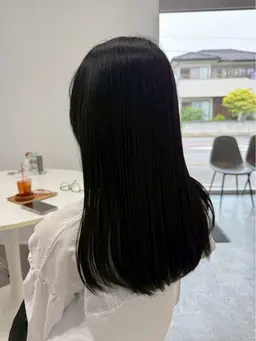 質感再整カラー🩵#髪質改善