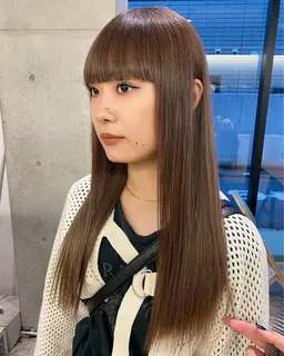 【🌼ご新規様🌼】巻ける髪質改善ストレート＋カット　縮毛矯正/ストレートパーマ/レイヤー/表参道