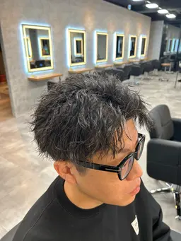 【メンズ限定】カット＋ツイストスパイラルパーマ