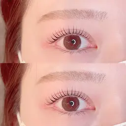 似合わせまつ毛パーマ(上)