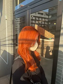 ダブルカラー(ロング）ケアブリーチ剤込み