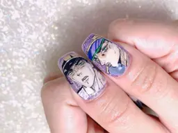 痛ネイル、キャラネイル1本❣️