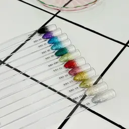 伸びても自然🌱【ラメグラデーション】【オフあり】【クリアベース】ドライケア込♪/ミニモ限定の特別価格です❤️‍🔥