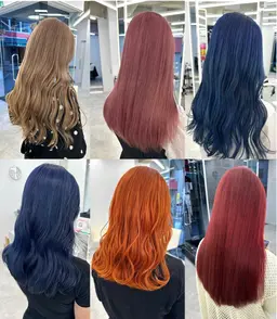 ☆人気No.2_ダブルカラー【ブリーチ1回】+トリートメント¥10500〜【渋谷】