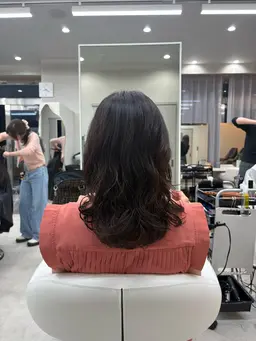 カット+低音デジタルパーマ💭