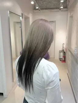 【🪽ブリーチデザインカラー🪽】（ハイライト・バレイヤージュ・ルーツカラー）+うる艶tr🫧