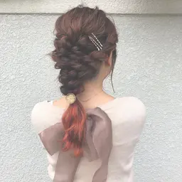 お呼ばれ、同窓会前に！！ヘアアレンジ🌟