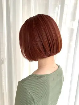 《迷ったらコレ》骨格補正カット＋イルミナカラー＋Aujua 1stepトリートメント