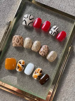 【初回・リピーター同価格】フットネイル　定額デザイン(オフorフィルイン代込み)