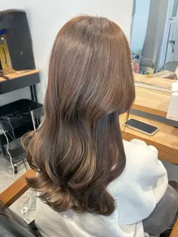 【撮影モデル0円】髪質改善カラーエステ😇ブリーチなしダブルカラーも可🙆施術時間2〜3時間半