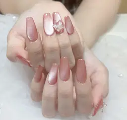 💗ワンカラー/マグネット➕パーツ2個✨