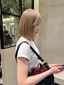 💖✨ケアブリーチ込み✨💖カット+ダブルカラー+トリートメント【¥22,710​〜​/¥24,910​〜​】