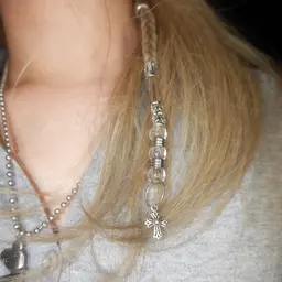 《おすすめｱﾚﾝｼﾞ˚✧₊⁎⛓️》ﾎﾟｲﾝﾄﾌﾞﾚｲｽﾞ1本(地毛を編むﾀｲﾌﾟ)※ｱｸｾｻﾘｰ代込み