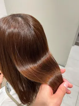 ストレートパーマ＋8ステップトリートメント🌈