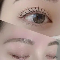 【🔳お得なセットクーポン🔳】まつ毛パーマ+アイブロウWAX