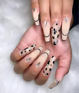 ⭐️アクリルスカルプ アート放題🎵オフ別途